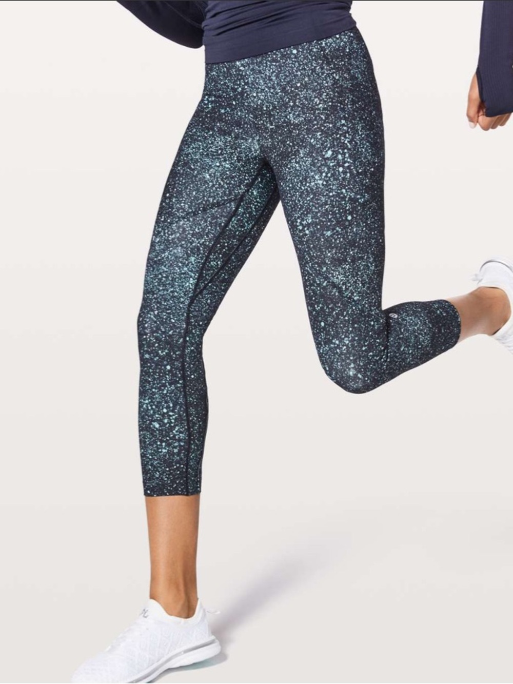 Lululemon Lead The Pack Crop 23" in Mineralized Multi Size 4